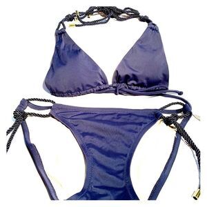 NWOT NAVY BLUE BIKINI by VICTORIA’s SECRET SIZE XS
